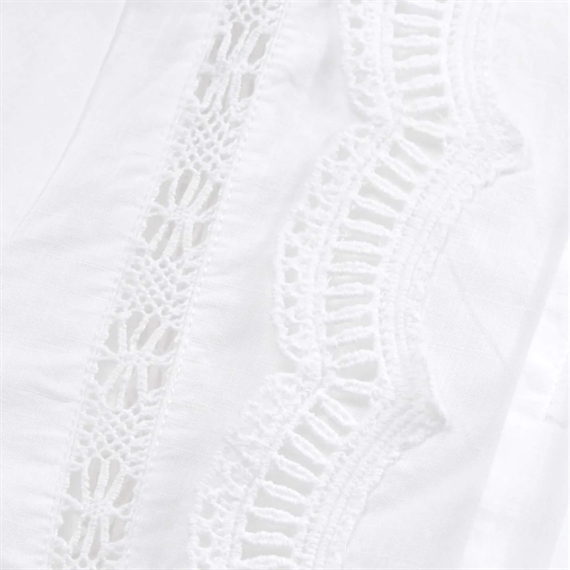 Skall Studio Leaf Skjorte, Optic White